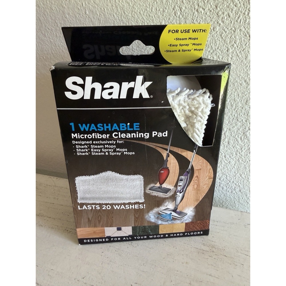 SHARK Washable Microfiber Cleaning Pad | Lasts 20 Washes | For Shark Mops‎ | NEW